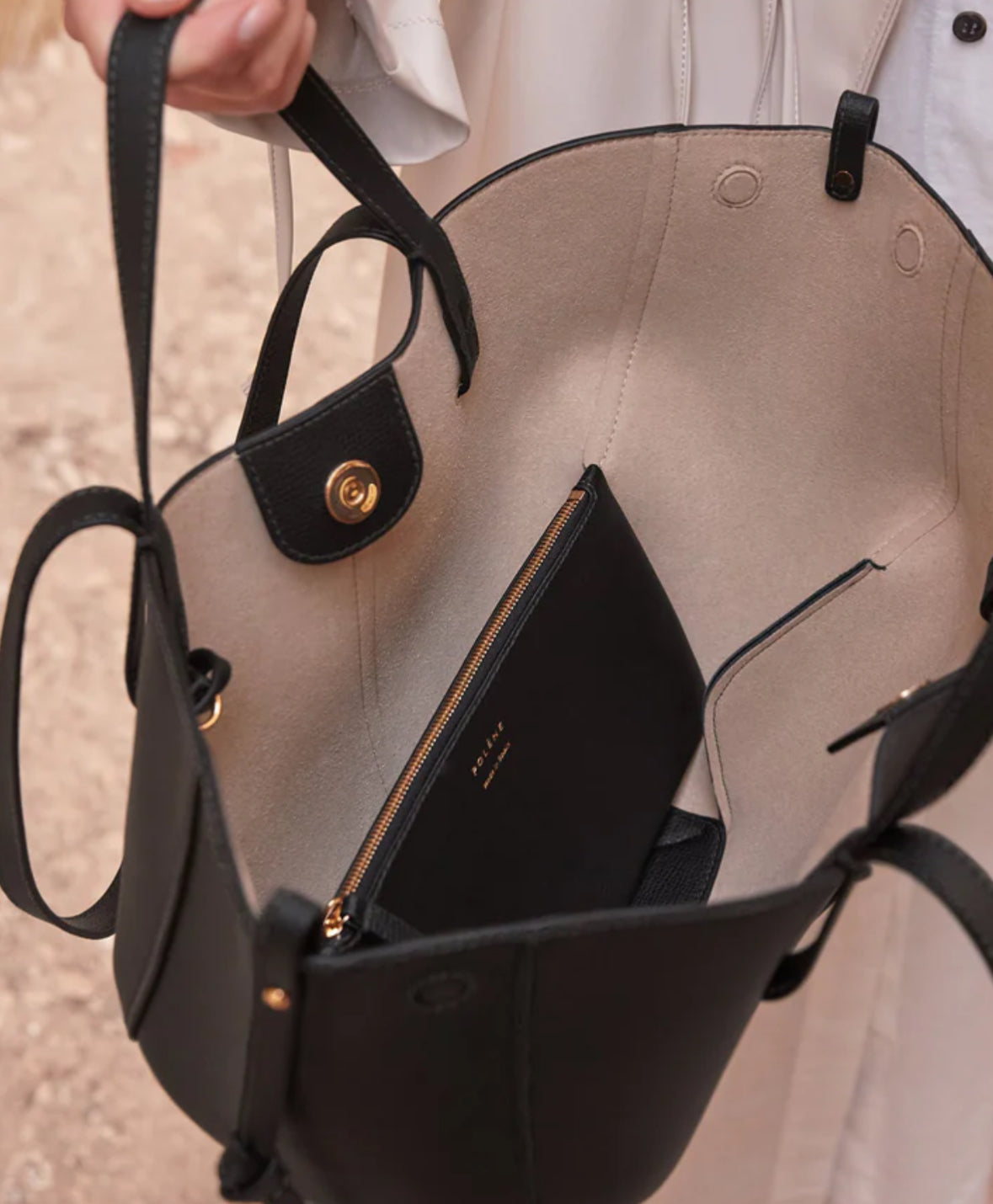 Sac poleme noir
