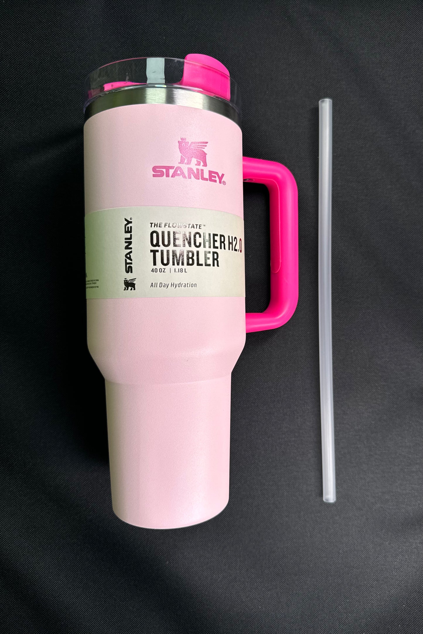 Gourde Stanley Rose Fluo