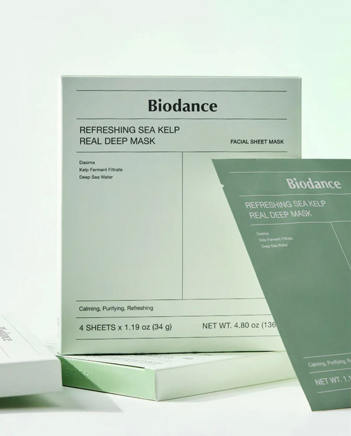 Biodance - Masque profond rafraîchissant aux algues marines