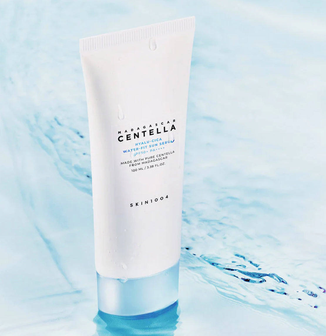 SKIN1004 Madagascar Centella Hyalu-Cica Water-Fit Sun Sérum, 100 ml