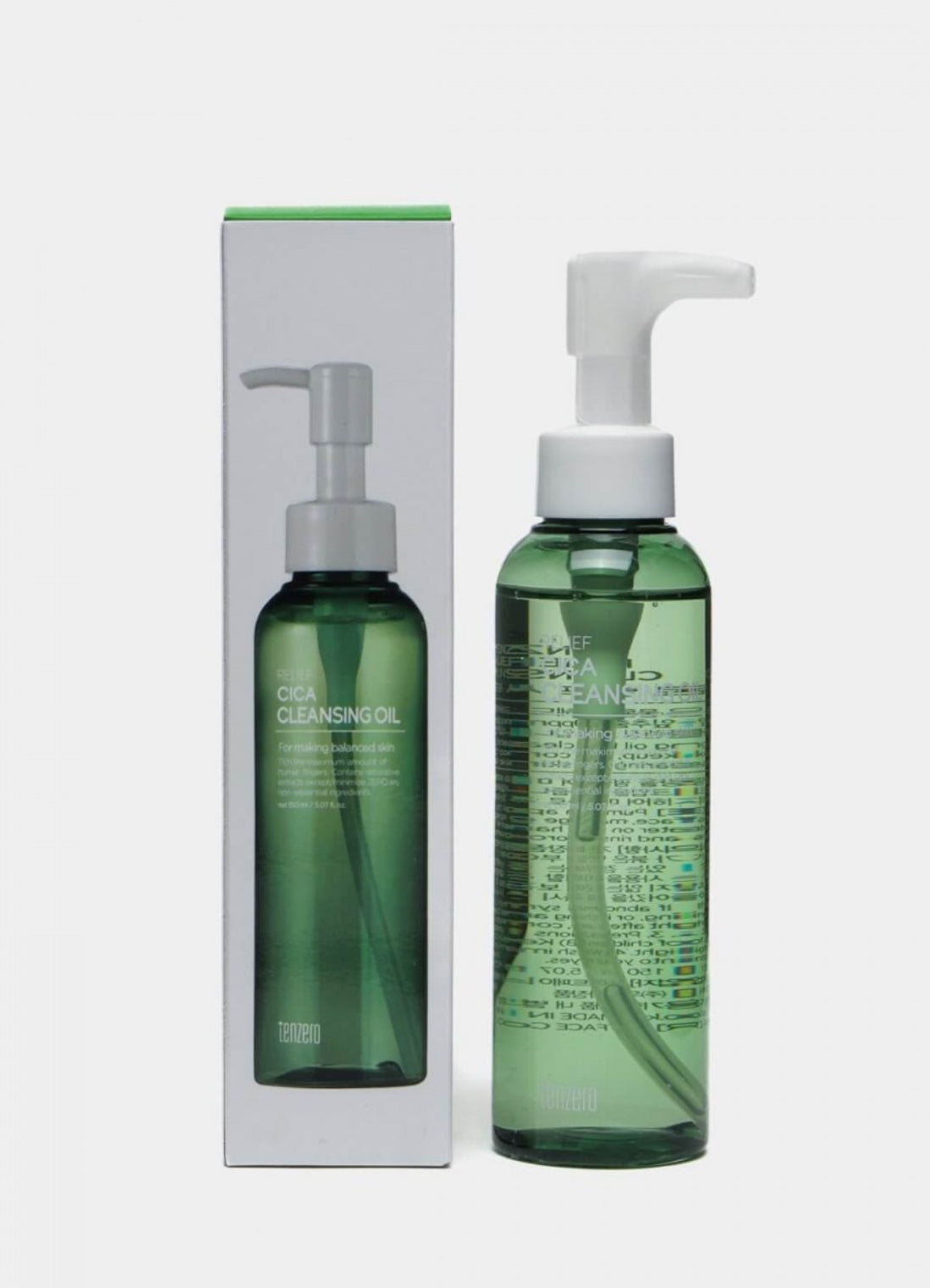 TENZERO RELIEF CICA CLEANSING OIL ( Huile nettoyante )- 150 ml
