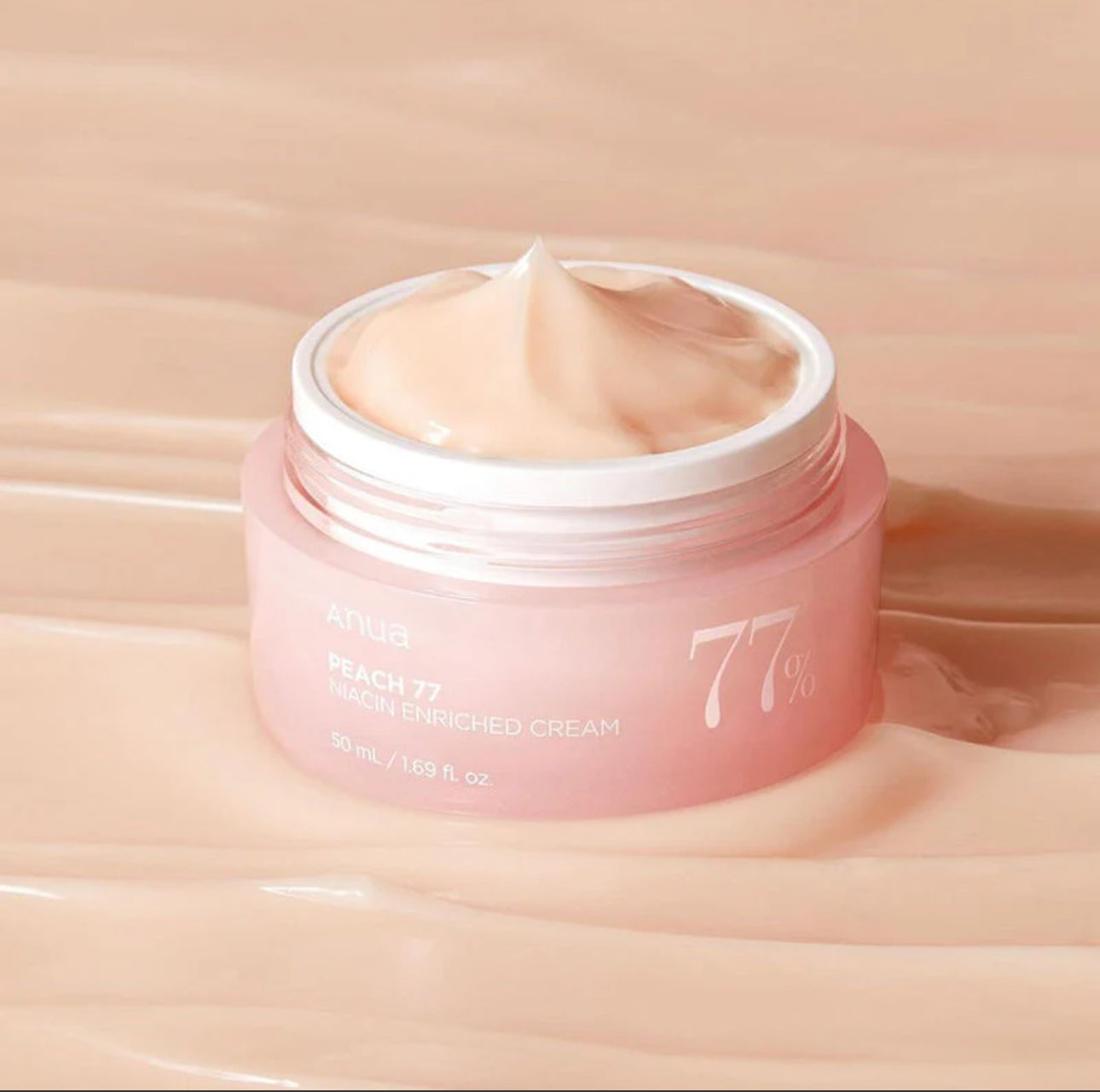 ANUA Peach 77% Niacin Enriched Cream / Crème jour/nuit