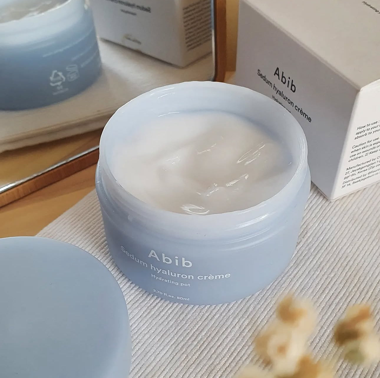 ABIB - Sedum Hyaluron Crème Hydrating Pot - Crème hydratante / jour-nuit