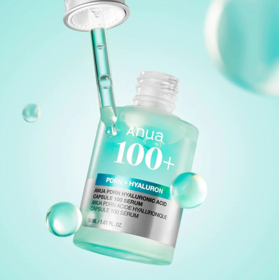ANUA 100+ PDRN Hyaluronic Acid Capsule 100 Sérum 30ML
