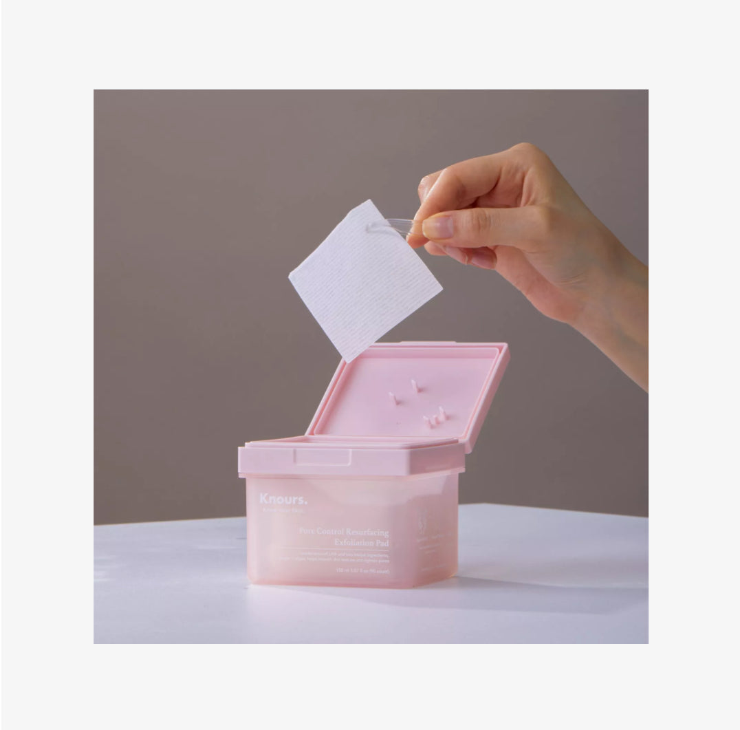 KNOURS Pore Control Resurfacing Exfoliation Pad Exfoliant
