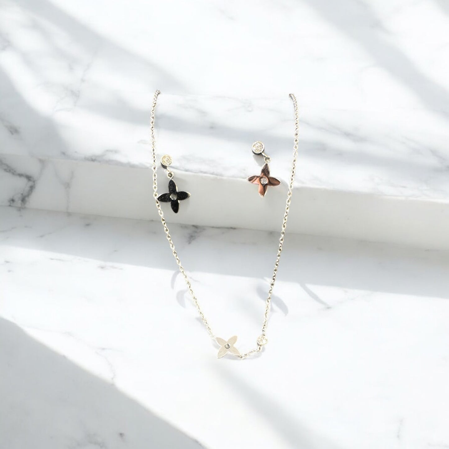 IRIS ( Parure Boucle + Collier )