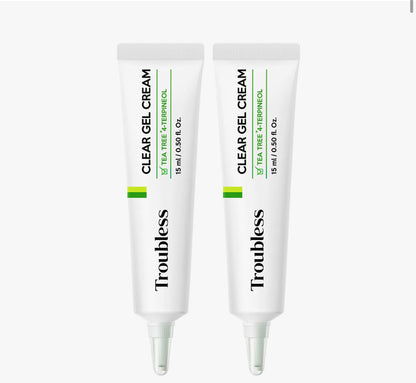 Troubleless Clear Gel Cream 15ML / Crème 15ML