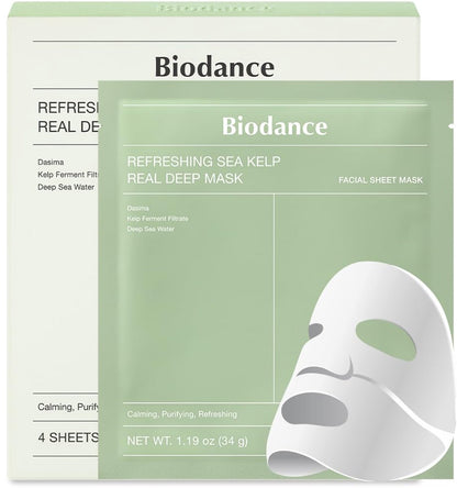 Biodance - Masque profond rafraîchissant aux algues marines