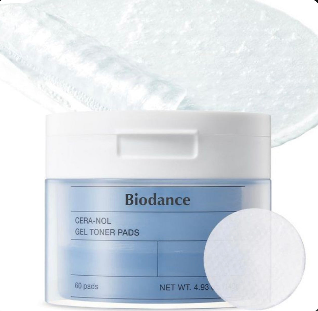 BIODANCE Cera-nol Gel Toner Pads