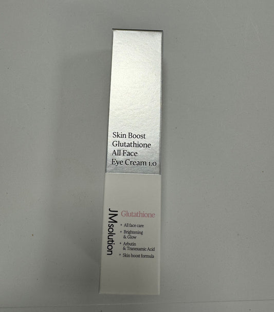 JM SOLUTION SKIN BOOST GLUTATHIONE ALL FACE EYE CREAM 1.0
