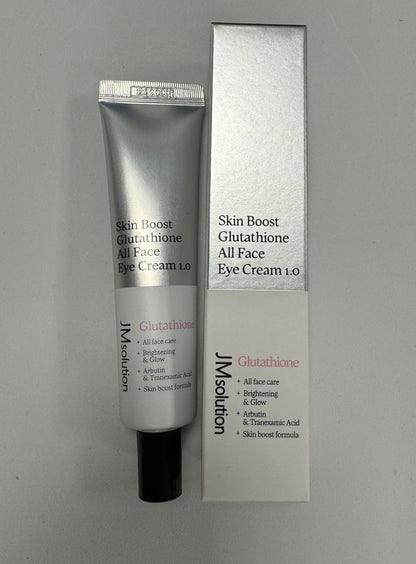 JM SOLUTION SKIN BOOST GLUTATHIONE ALL FACE EYE CREAM 1.0