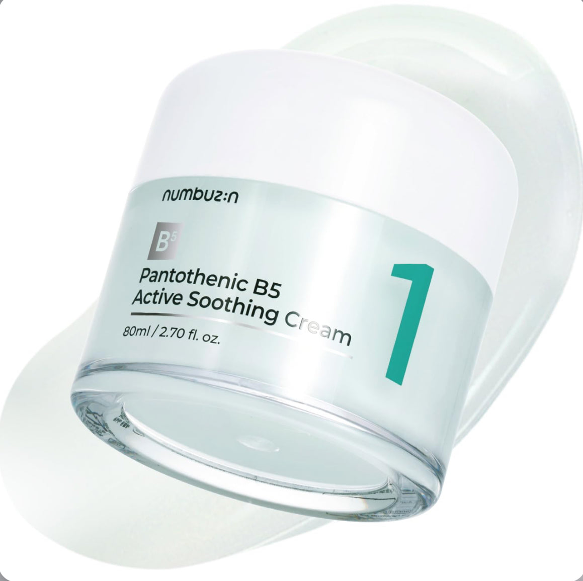 Numbuzin  NO.1 PANTOTHENIC B5 ACTIVE SOOTHING CREAM 80ML