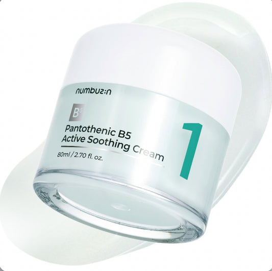 Numbuzin  NO.1 PANTOTHENIC B5 ACTIVE SOOTHING CREAM 80ML