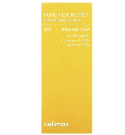 CELIMAX Sérum éclaircissant pour les pores et les taches brunes Pore + Dark Spot Brightening Serum