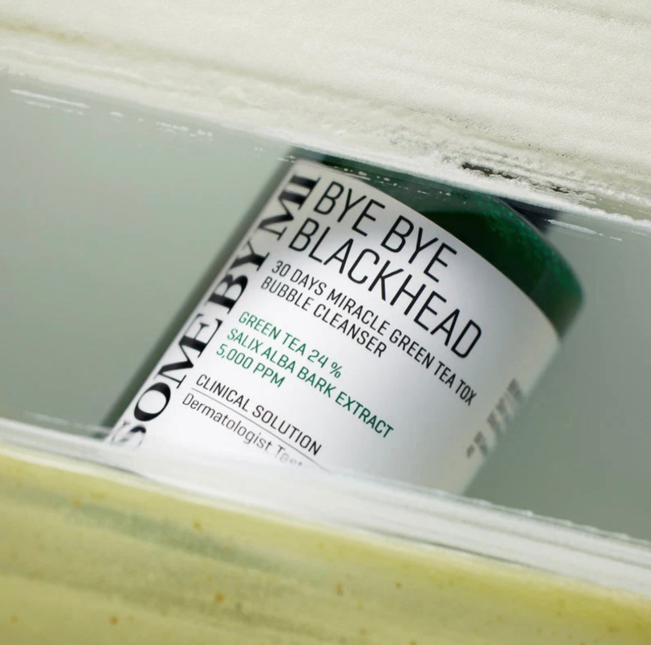 SOME BY MI Bye Bye Blackhead 30 Days Miracle Green Tea Tox Bubble Cleanser Foam