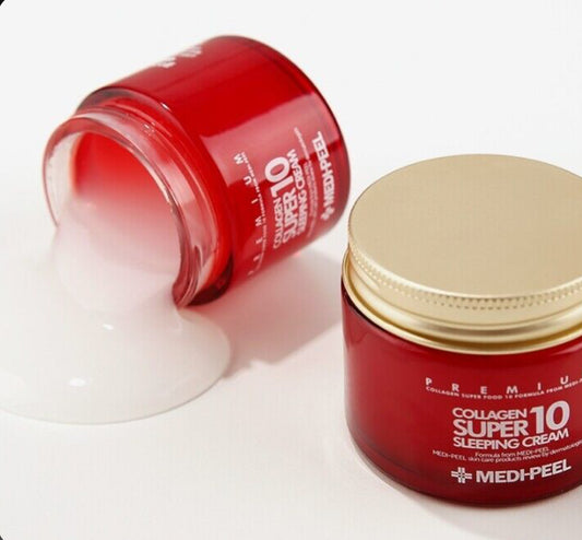 MEDIPEEL Collagen Super10 Sleeping Cream / Crème de nuit rajeunissante
