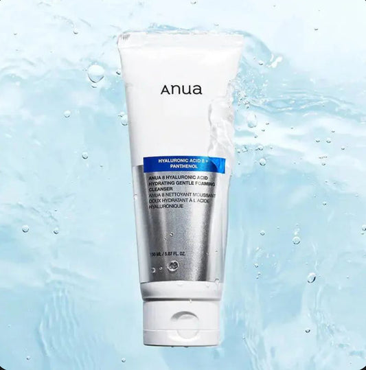 ANUA 8 Hyaluronic Acid Hydrating Gentle Foaming Cleanser/ Nettoyant 150ML