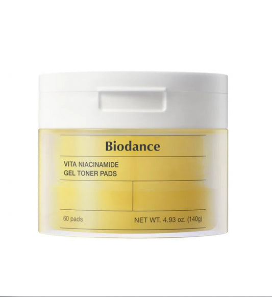 BIODANCE Vita Niacinamide Gel Toner Pads ( 60 Pads ) 140G