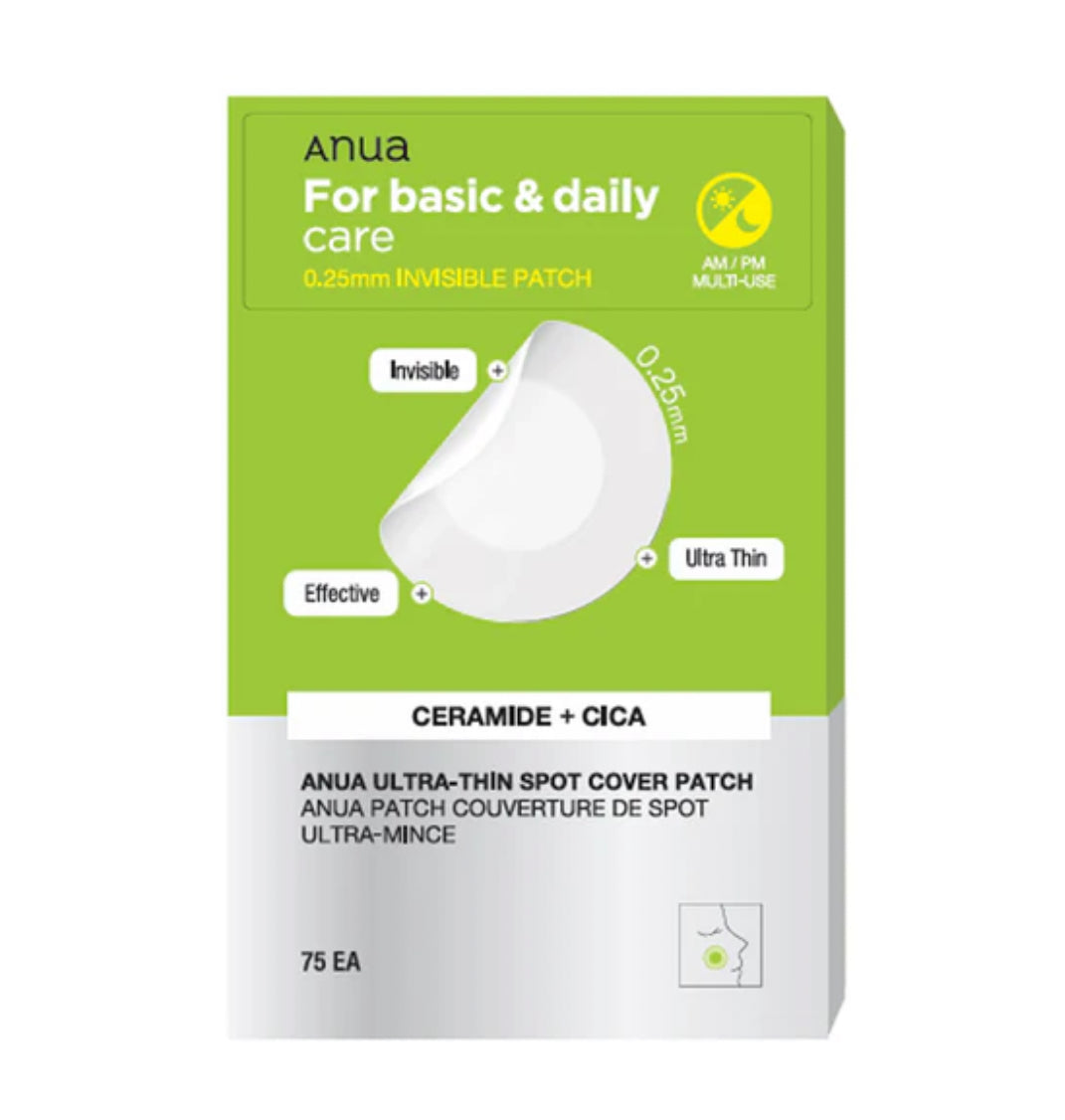ANUA Ultra Thin Spot Cover Patch / masque / 75 pieces