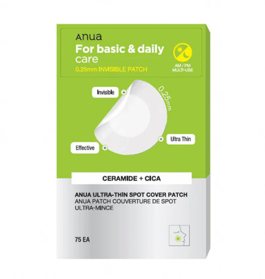 ANUA Ultra Thin Spot Cover Patch / masque / 75 pieces