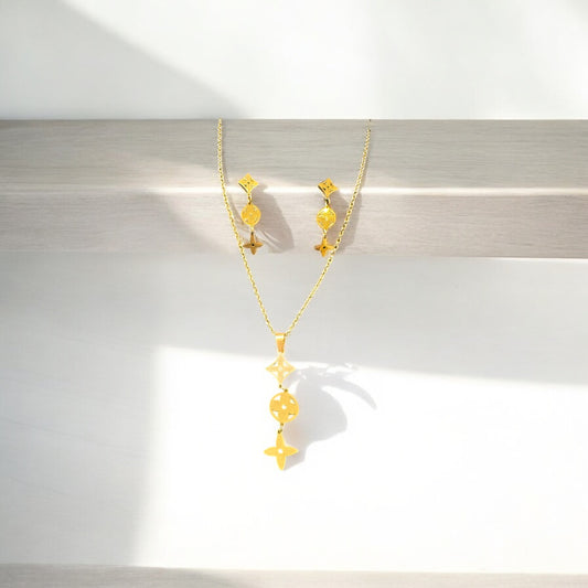 MIA ( Parure Boucle + Collier )