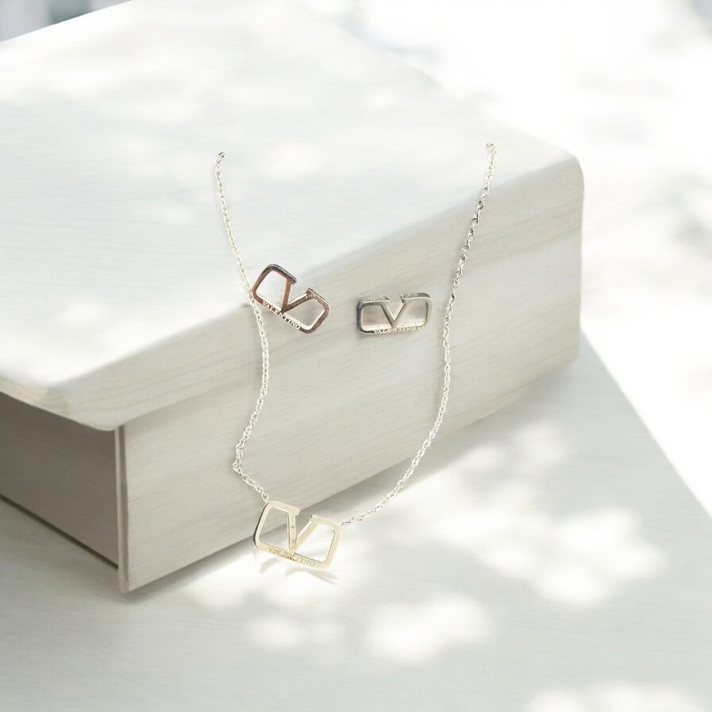 VALENTINA ( Parure Boucle + Collier )