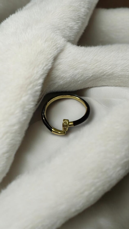 AMBRE ( Bague Or )