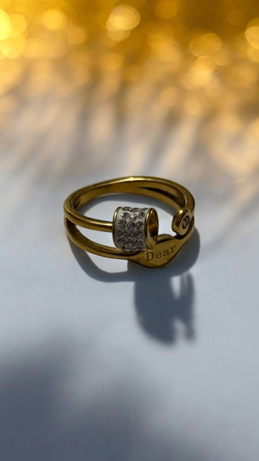 DEAR ( Bague Or )