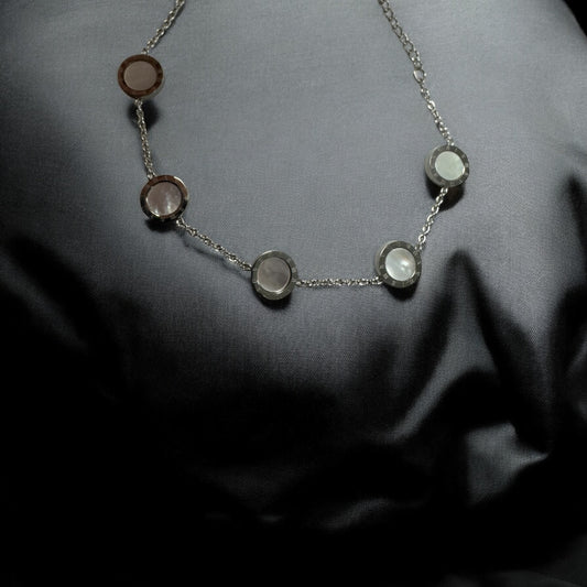 MARIA DOUBLE FACE  ( Bracelet Argent )